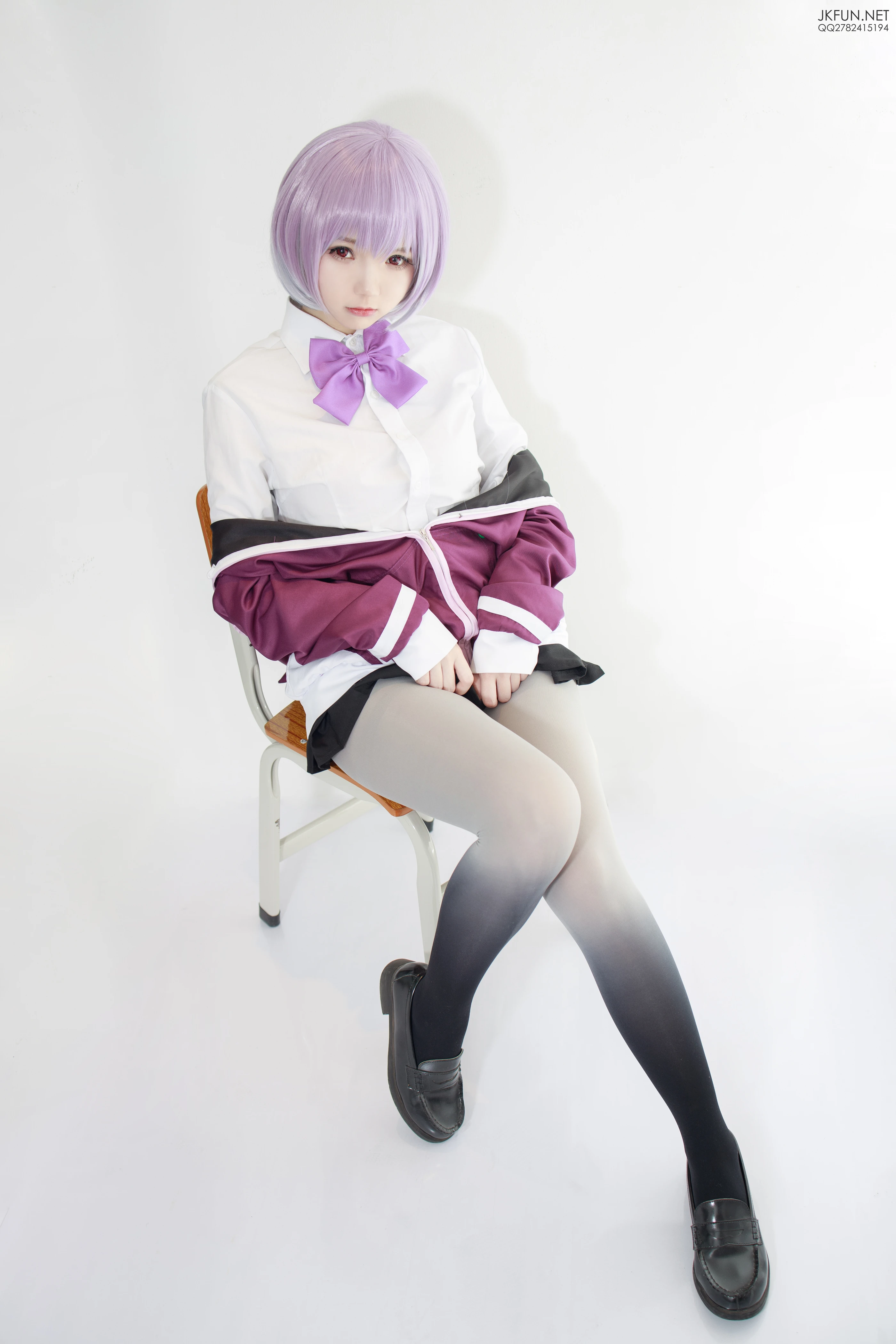 森萝财团 [JKFUN-004] 雪晴 COSPLAYER [123P 1V]插图2